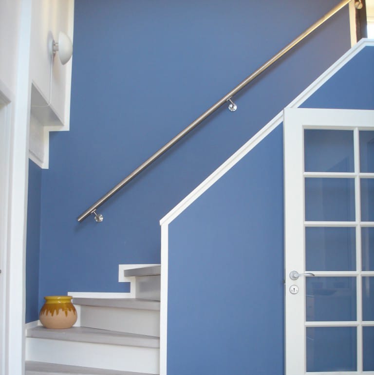 Rampes d'escalier intérieur en inox